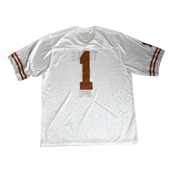 TEXAS LONGHORNS Nike White NCAA College Football Jersey Mens 2XL - Picture 2 of 6